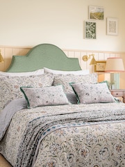 Joules Green Provence Floral Reversible Duvet Cover and Pillowcase Set - Image 2 of 5