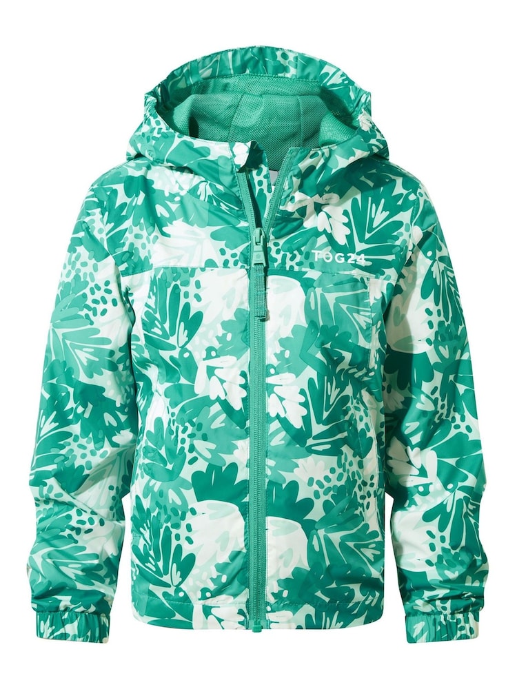 Tog 24 Green/White Copley Waterproof Jacket - Image 6 of 6