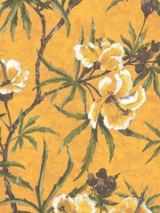 Woodchip & Magnolia Yellow Zen Wallpaper - Image 3 of 4