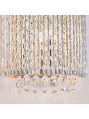 Gallery Home Silver Petra Wall Light - Image 3 of 7