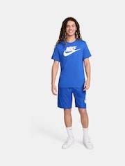 Nike Royal Blue Club Woven Shorts - Image 1 of 6