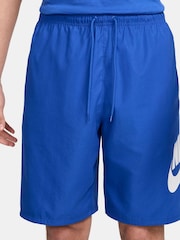Nike Royal Blue Club Woven Shorts - Image 2 of 6