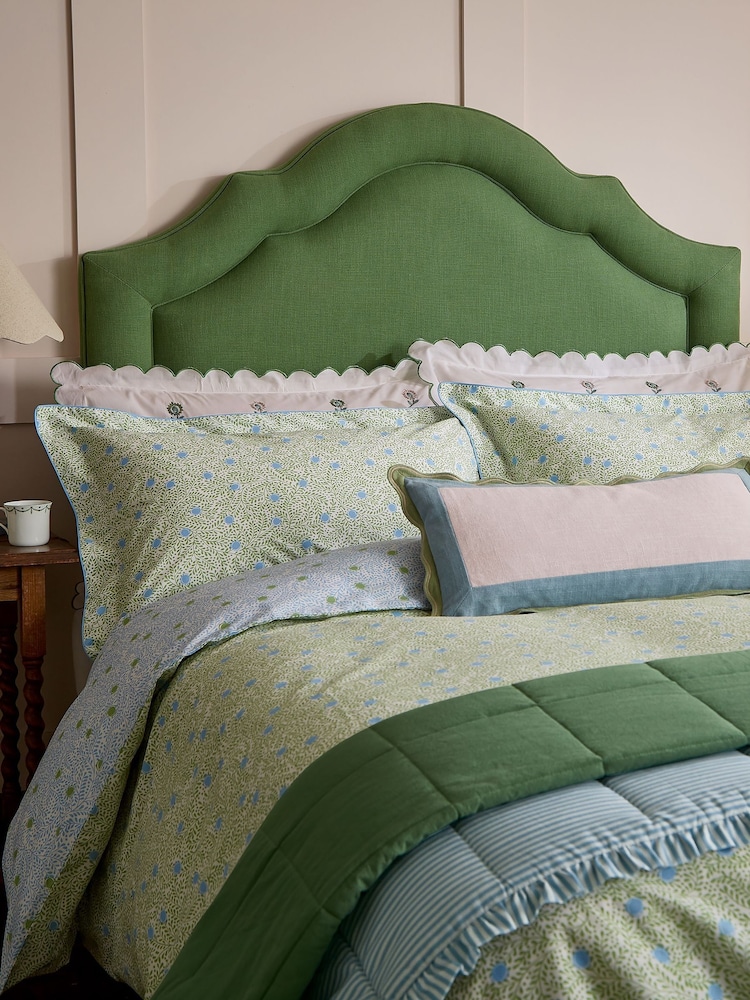 Joules Trailing Ditsy Cotton Reversible Duvet Set - Պատկեր 2 5-ից