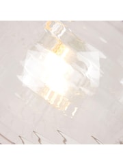 MADE.COM Blush Grey Ilaria Pendant Easy-fit Shade - Image 5 of 6