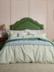 Joules Green Come Rain Or Shine Quilted Throw - Image 3 of 5