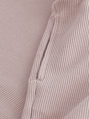 Pink Waffle Short Set Pyjamas - Image 10 of 10