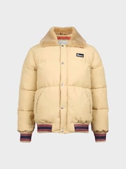 Penfield Brown Mens Archive Padded Bomber Jacket - Image 7 of 10