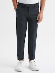 Reiss Steel Blue Eastbury Slim Fit Chinos - Image 1 of 6