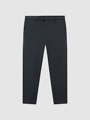 Reiss Steel Blue Eastbury Slim Fit Chinos - Image 2 of 6