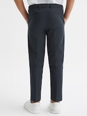 Reiss Steel Blue Eastbury Slim Fit Chinos - Image 5 of 6