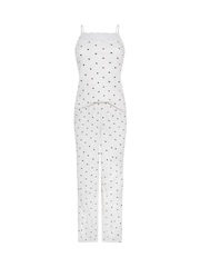 Balts - Hunkemoller Lace Pyjamas Set - Attēls 4 no 5