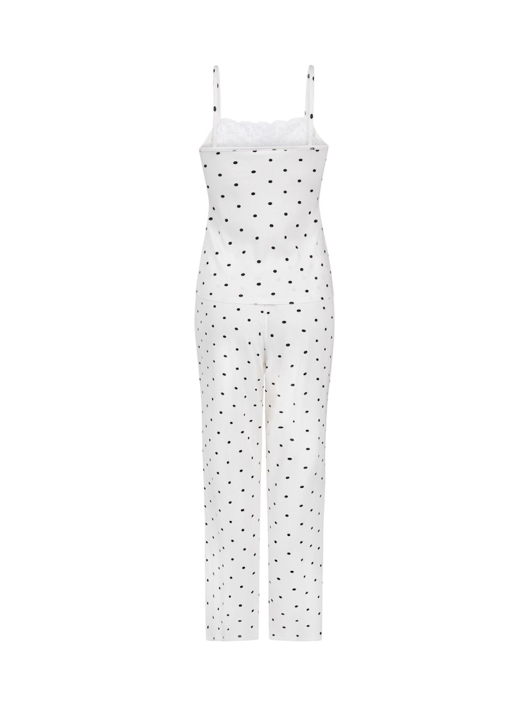 Balts - Hunkemoller Lace Pyjamas Set - Attēls 5 no 5