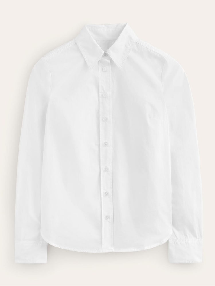 Boden White Sienna 100% Cotton Shirt - Image 5 of 5