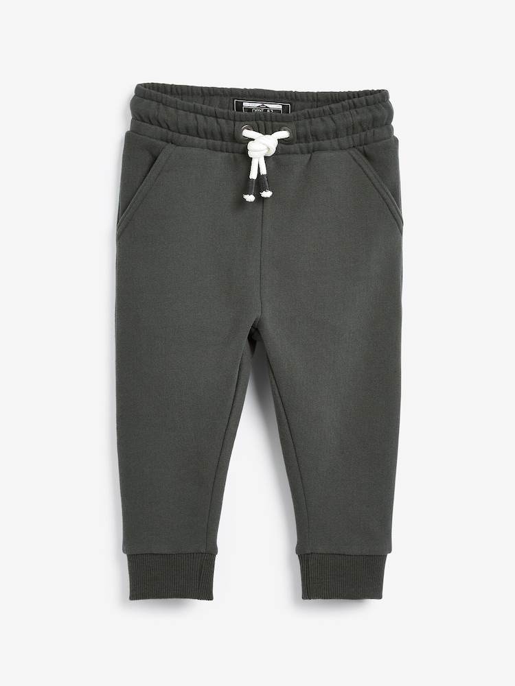 Charcoal Grey Soft Touch Jersey Joggers (6mths-7yrs) - Image 1 of 3
