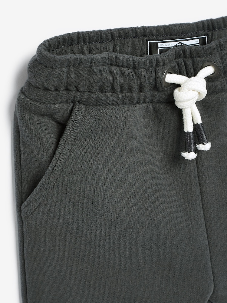 Charcoal Grey Soft Touch Jersey Joggers (6mths-7yrs) - Image 3 of 3