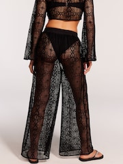 Victoria's Secret Black Lace Beach Trousers - Image 3 of 6