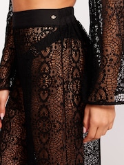 Victoria's Secret Black Lace Beach Trousers - Image 4 of 6