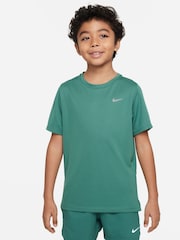 Nike khaki Green Dri-FIT Miler T-Shirt - Image 5 of 5