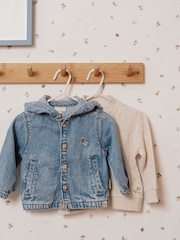 Little Dutch Whiteblue Forest Treasures 10M Wallpaper - Image 5 of 5