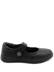 Svart - Pavers Loretta By Leather Mary Janes Shoes - Bilde 1 av 5