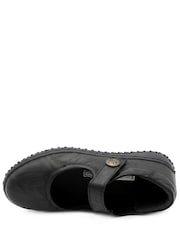 Svart - Pavers Loretta By Leather Mary Janes Shoes - Bilde 4 av 5