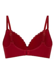 Hunkemoller Red Non Wired Lola Padded Bra - Image 5 of 5