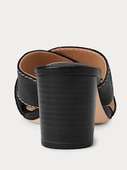 Lauren Ralph Lauren Freddi Tumbled Leather Sandals - Image 3 of 5