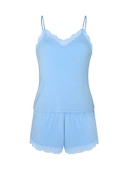 Hunkemoller Blue Nana Pyjamas Set - Image 4 of 5