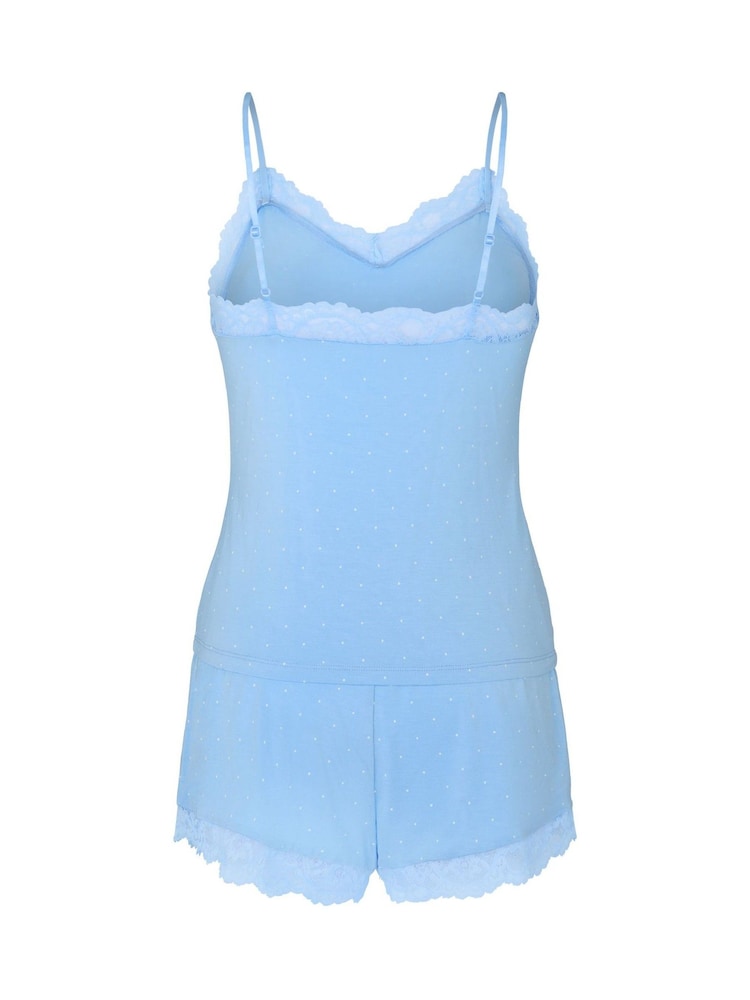 Hunkemoller Blue Nana Pyjamas Set - Image 5 of 5 Hunkemoller Blue Nana Pyjamas Set - Image 5 of 5