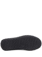Pavers Black Loretta By Leather Trainers - Image 5 of 6