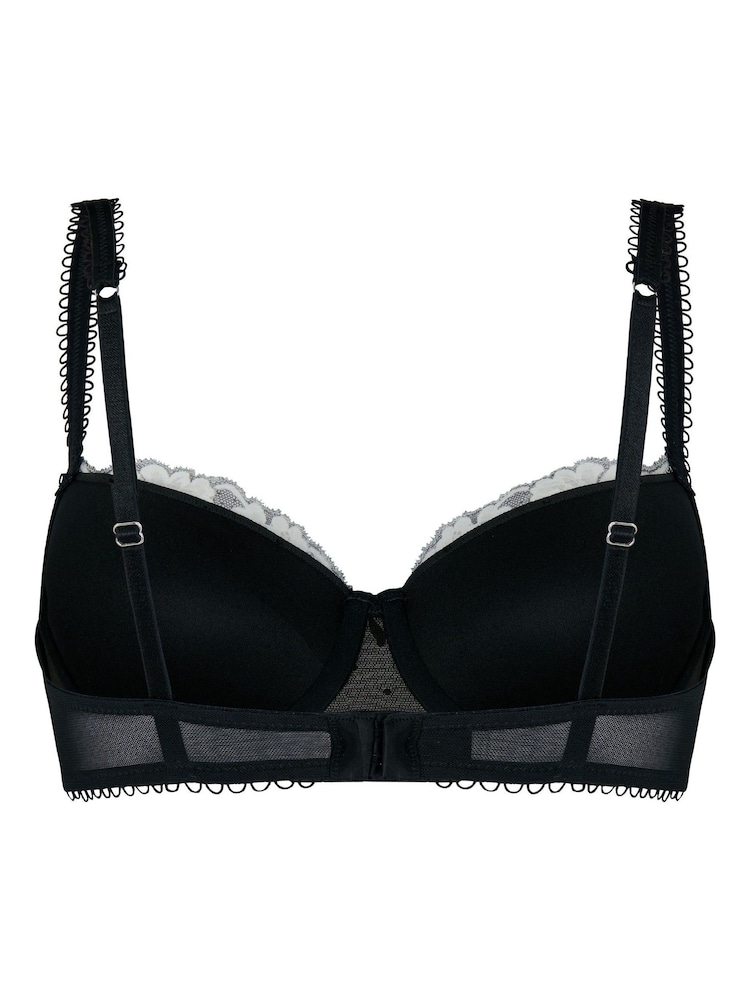 Hunkemoller Black Padded Underwired Bra - Image 5 of 5