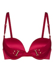 Hunkemöller Red Maximizer Colette Bra - Image 4 of 5