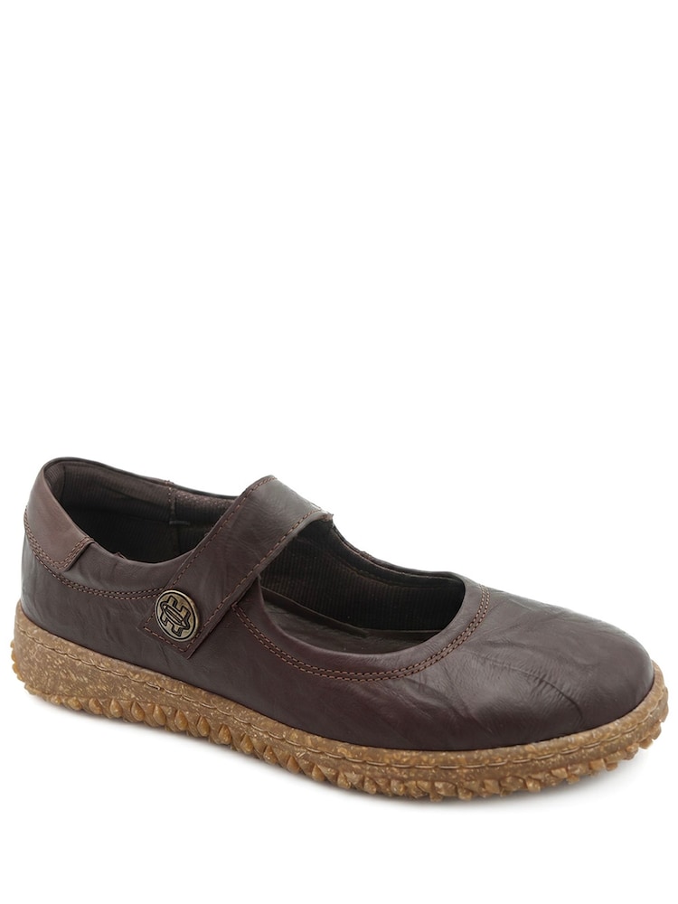 Brun - Pavers Loretta By Leather Mary Janes Shoes - Bilde 2 av 5 Brun - Pavers Loretta By Leather Mary Janes Shoes - Bilde 2 av 5
