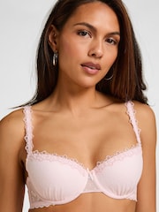 Hunkemoller Pink Padded Underwired Eleanora Bra - Image 2 of 4
