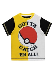 Character Black Pokemon Short Pyjamas - Image 2 of 4