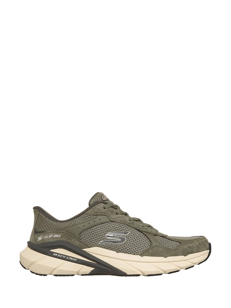 Skechers Green Skech Cage Lexon Trainers - Image 2 of 3 Skechers Green Skech Cage Lexon Trainers - Image 2 of 3