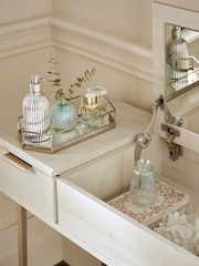 White Bronx Oak Effect 2 Drawer Dressing Table - Image 3 of 8