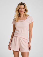 Hunkemoller Pink Pyjamas Set - Image 1 of 5