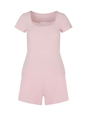 Hunkemoller Pink Pyjamas Set - Image 4 of 5