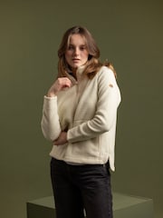 Trespass Cream Chatty Full Zip Borg Fleece - Image 3 of 6