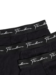 Threadbare Dark Black Dark Black Hipster Boxers 3 Pack - Image 3 of 3