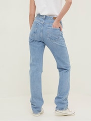 FatFace Blue Sutton Rip Detail Jeans - Image 2 of 6