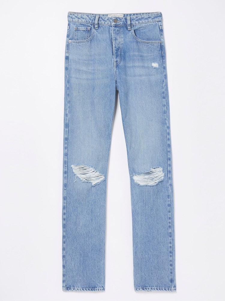 FatFace Blue Sutton Rip Detail Jeans - Image 6 of 6