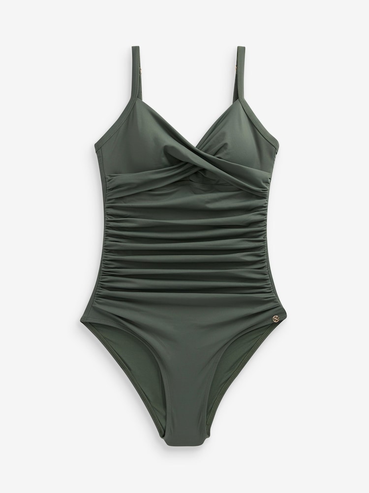 Green/White Fruit Tummy Control Swimsuits 2 Pack - Image 2 of 7