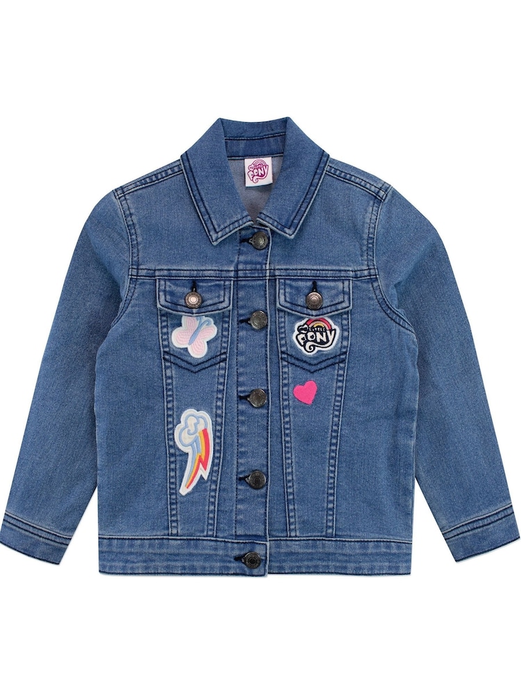 Character Blue Blue My Little Pony Denim Jacket - Image 1 of 5