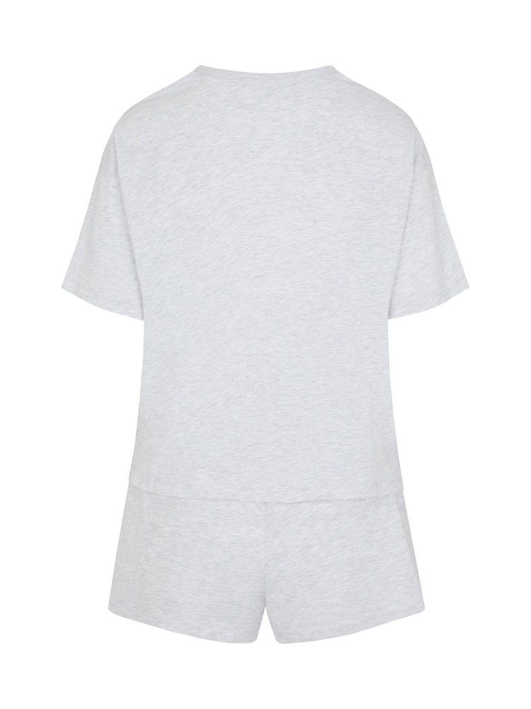 Hunkemoller Grey Cotton Pyjamas Set - Image 2 of 2 Hunkemoller Grey Cotton Pyjamas Set - Image 2 of 2