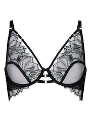 Hunkemöller Black Non-Padded Underwired Bra - Image 4 of 5