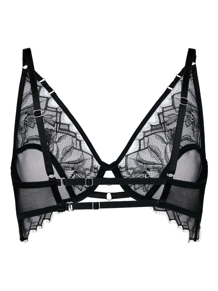 Hunkemöller Black Non-Padded Underwired Bra - Image 5 of 5 Hunkemöller Black Non-Padded Underwired Bra - Image 5 of 5