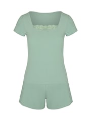 Hunkemoller Green Pyjamas Set - Image 4 of 5
