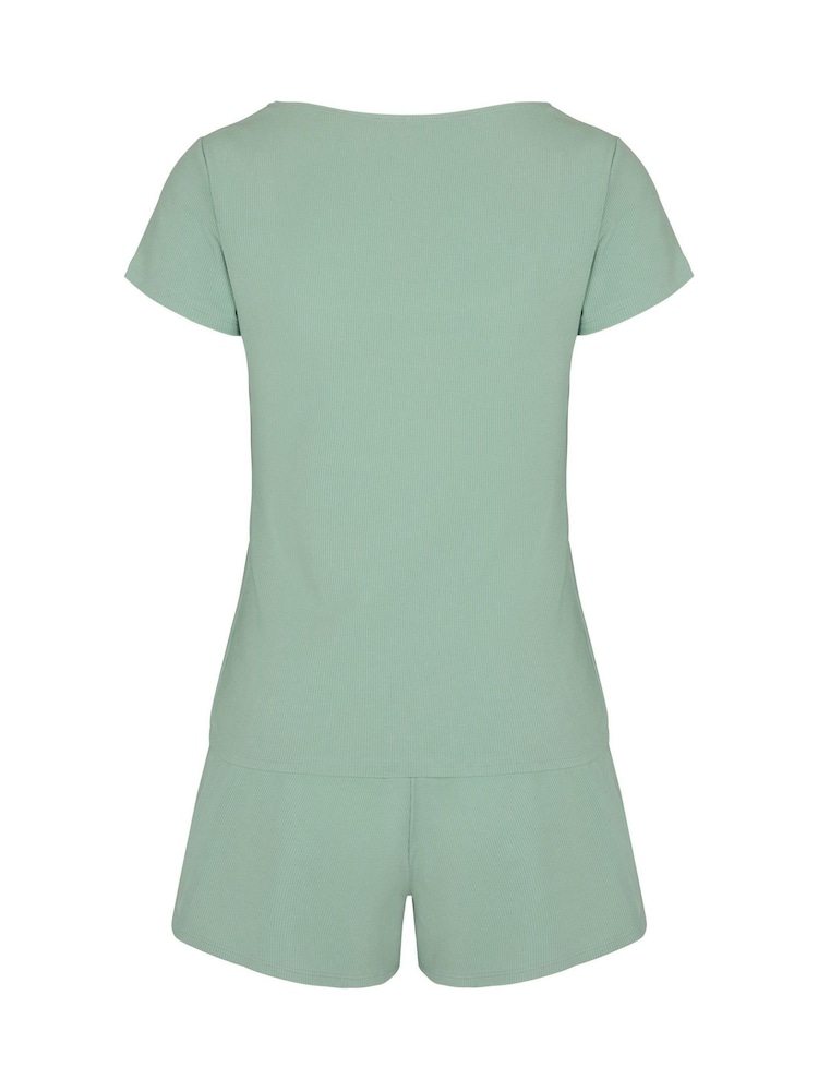 Hunkemoller Green Pyjamas Set - Image 5 of 5